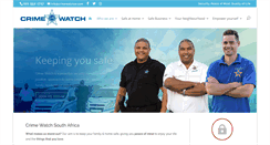 Desktop Screenshot of crimewatchsa.com